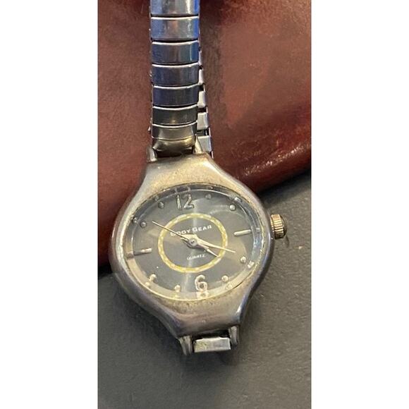 VTG Women's 25mm Siver Tone Body Gear Watch, Expansion Band - Picture 3 of 3